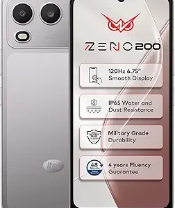 Itel Zeno 200 (Meteor Titanium, 4 GB RAM, 128 GB